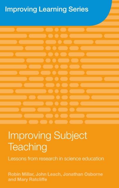 Improving Subject Teaching : Lessons from Research in Science Education, EPUB eBook