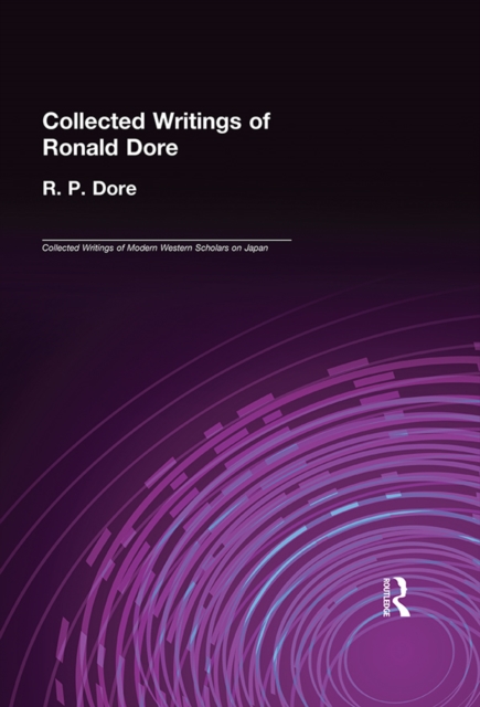Collected Writings of R.P. Dore, PDF eBook