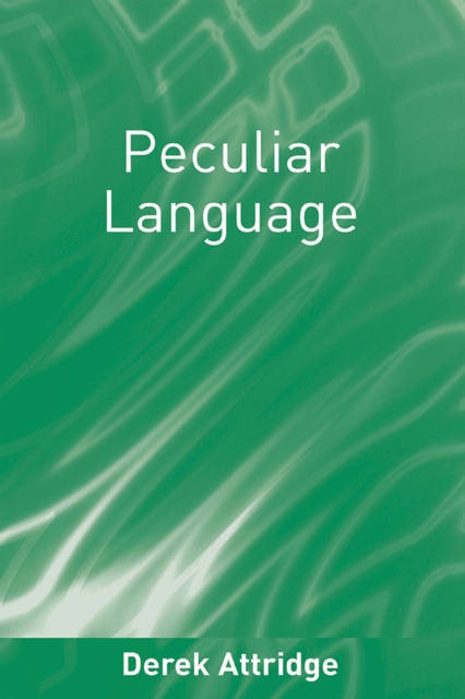 Peculiar Language, EPUB eBook