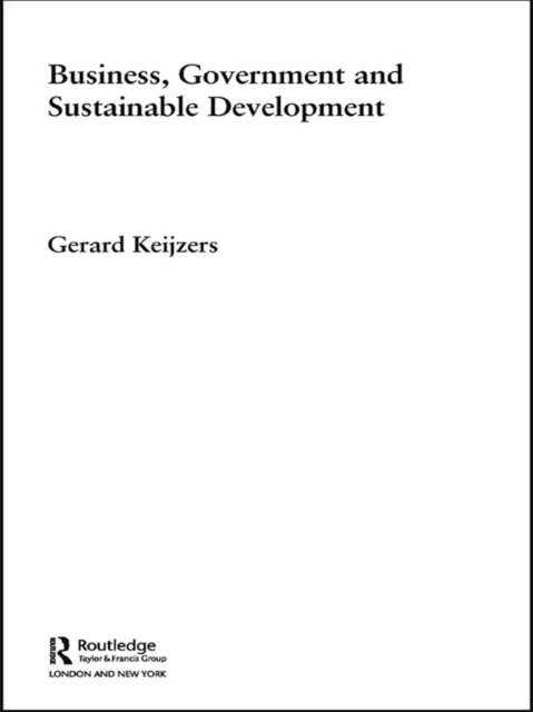 Business, Government and Sustainable Development, EPUB eBook