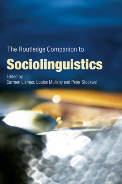 The Routledge Companion to Sociolinguistics, EPUB eBook