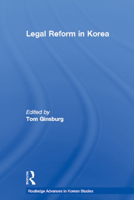 Legal Reform in Korea, PDF eBook