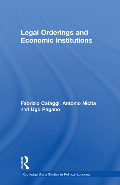 Legal Orderings and Economic Institutions, EPUB eBook