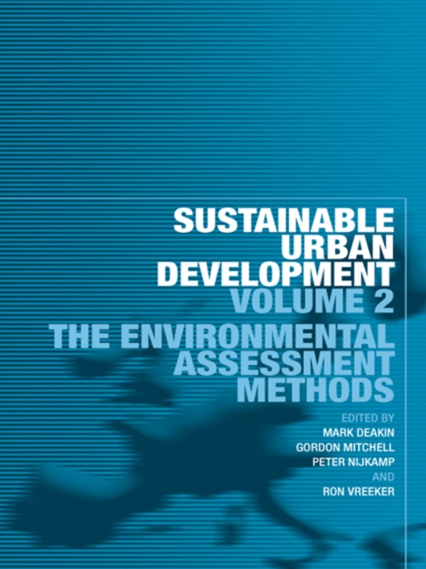 Sustainable Urban Development Volume 2 : The Environmental Assessment Methods, EPUB eBook