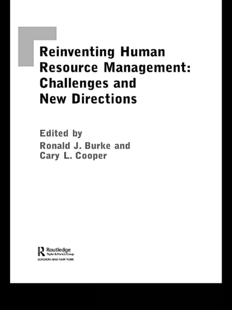 Reinventing HRM : Challenges and New Directions, EPUB eBook