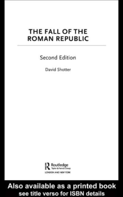 The Fall of the Roman Republic, PDF eBook