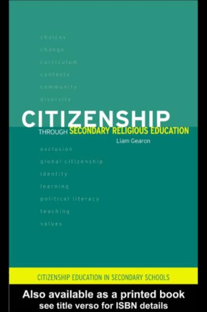 Citizenship Through Secondary Religious Education, PDF eBook