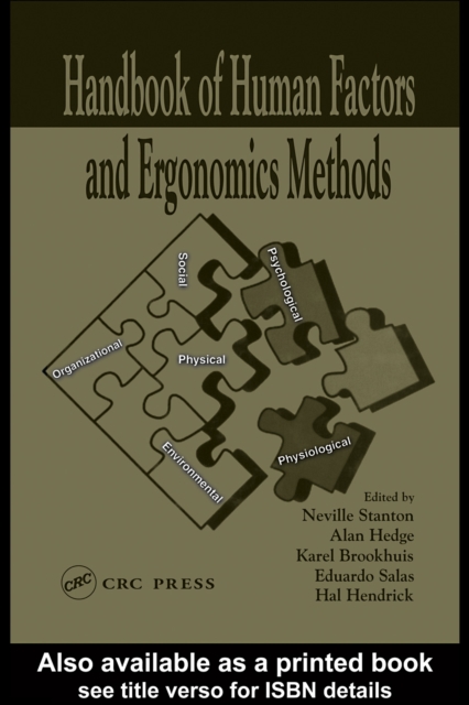 Handbook of Human Factors and Ergonomics Methods, EPUB eBook