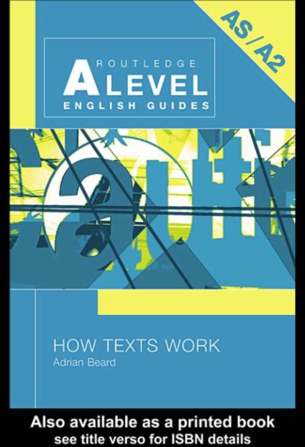 How Texts Work, PDF eBook