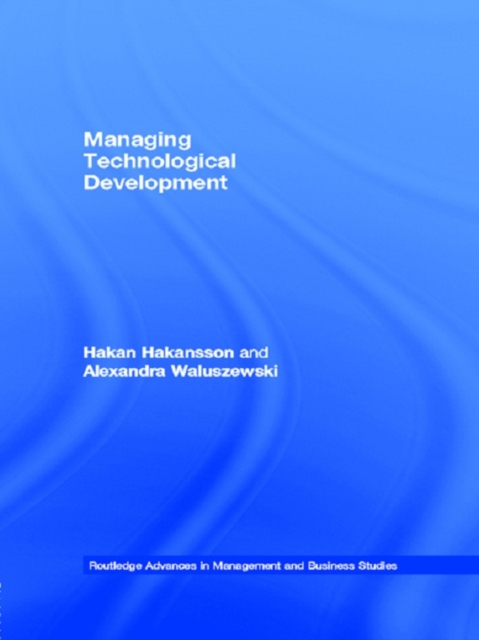 Managing Technological Development, EPUB eBook