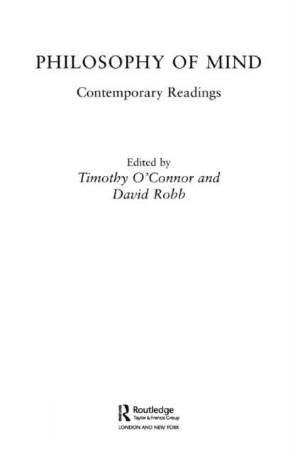 Philosophy of Mind: Contemporary Readings, PDF eBook