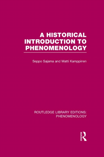 A Historical Introduction to Phenomenology, EPUB eBook