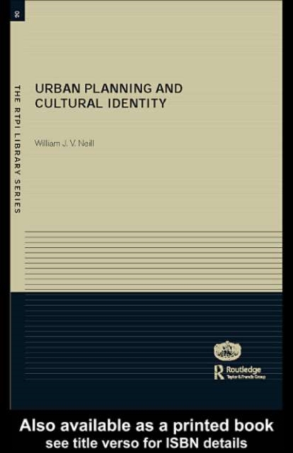 Urban Planning and Cultural Identity, PDF eBook