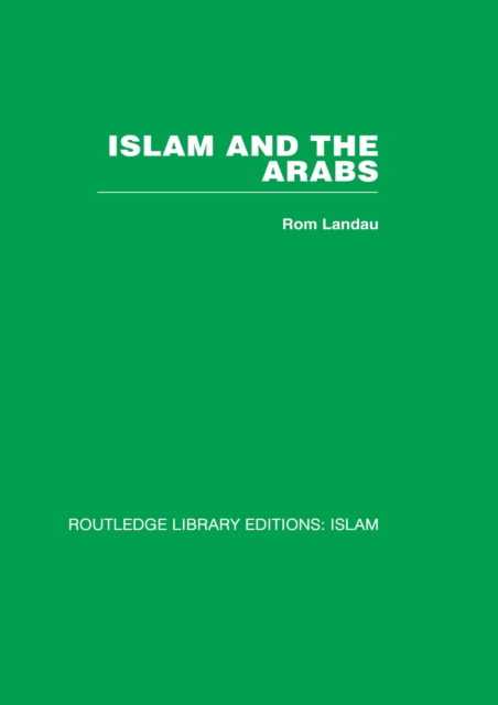 Islam and the Arabs, PDF eBook