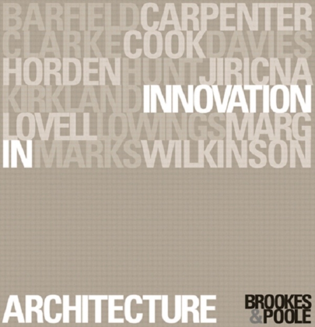 Innovation in Architecture : A Path to the Future, PDF eBook