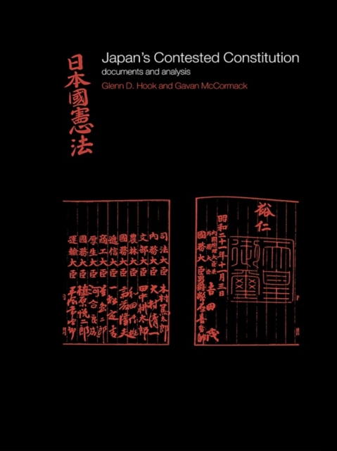 Japan's Contested Constitution : Documents and Analysis, PDF eBook