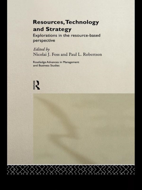 Resources, Technology and Strategy, EPUB eBook