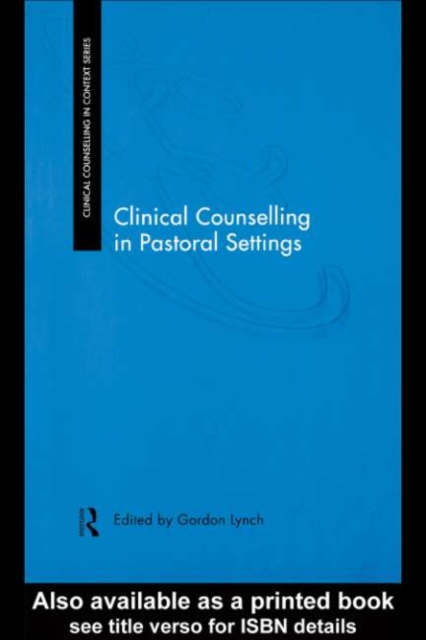Clinical Counselling in Pastoral Settings, PDF eBook