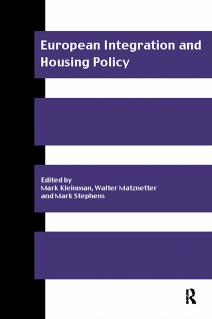 European Integration and Housing Policy, EPUB eBook