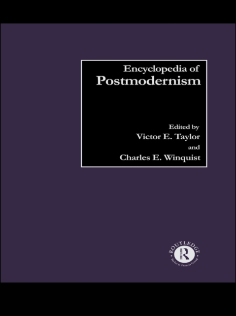 Encyclopedia of Postmodernism, PDF eBook