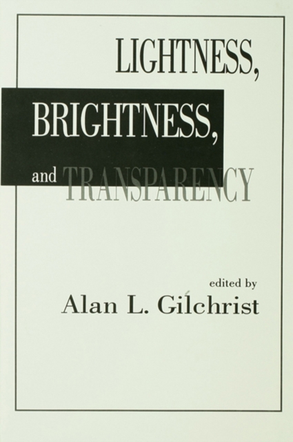 Lightness, Brightness and Transparency, EPUB eBook
