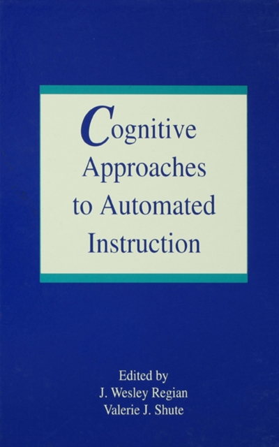 Cognitive Approaches To Automated Instruction, EPUB eBook