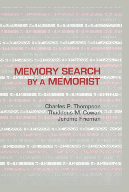 Memory Search By A Memorist, EPUB eBook