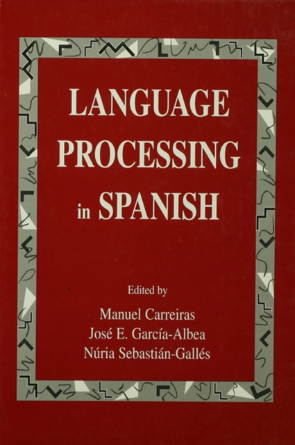 Language Processing in Spanish, EPUB eBook