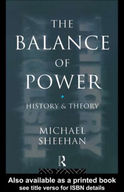 The Balance of Power : History & Theory, PDF eBook