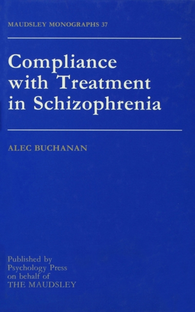 Compliance With Treatment In Schizophrenia, EPUB eBook