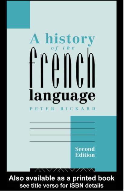 A History of the French Language, EPUB eBook