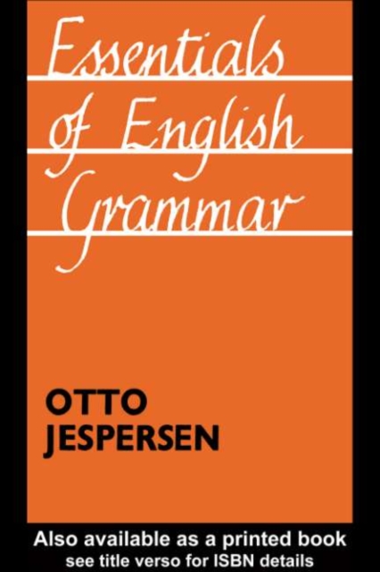 Essentials of English Grammar : 25th impression, 1987, PDF eBook