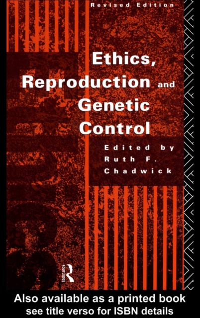 Ethics, Reproduction and Genetic Control, EPUB eBook