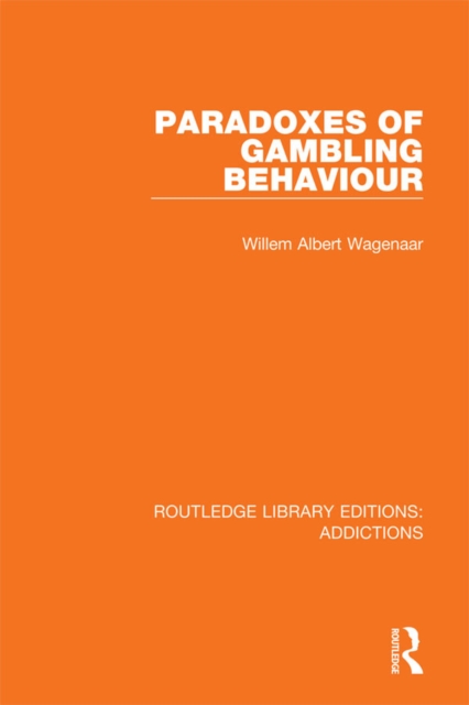 Paradoxes of Gambling Behaviour, EPUB eBook