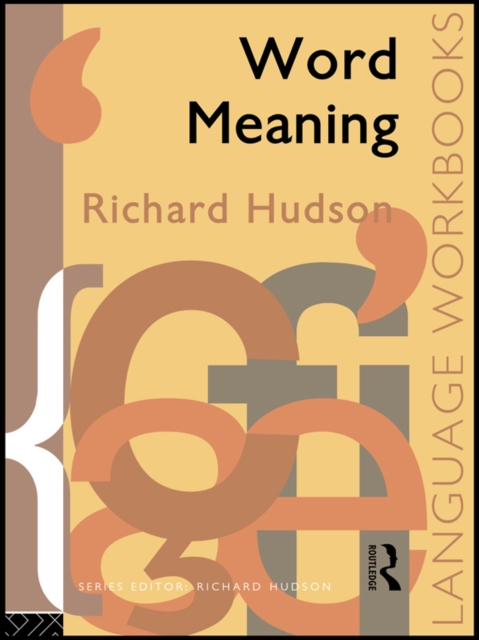 Word Meaning, PDF eBook