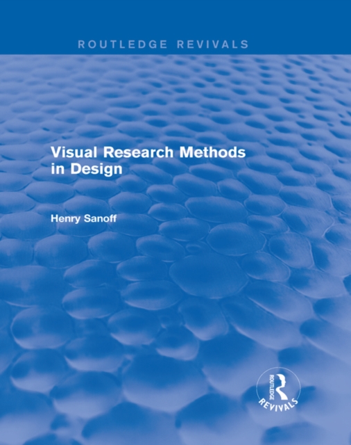 Visual Research Methods in Design (Routledge Revivals), EPUB eBook
