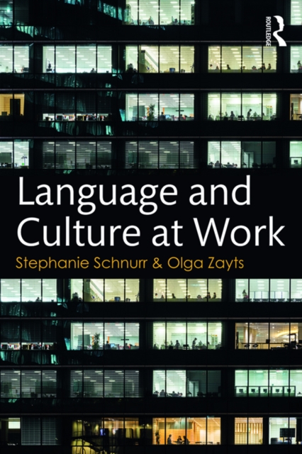 Language and Culture at Work, PDF eBook