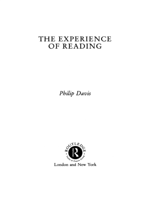 Experience Of Reading, EPUB eBook
