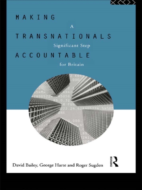 Making Transnationals Accountable : A Significant Step for Britain, PDF eBook