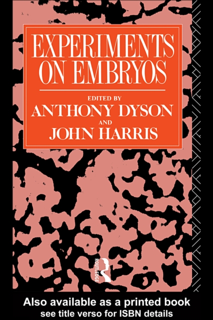 Experiments on Embryos, EPUB eBook