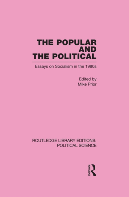 The Popular and the Political, PDF eBook