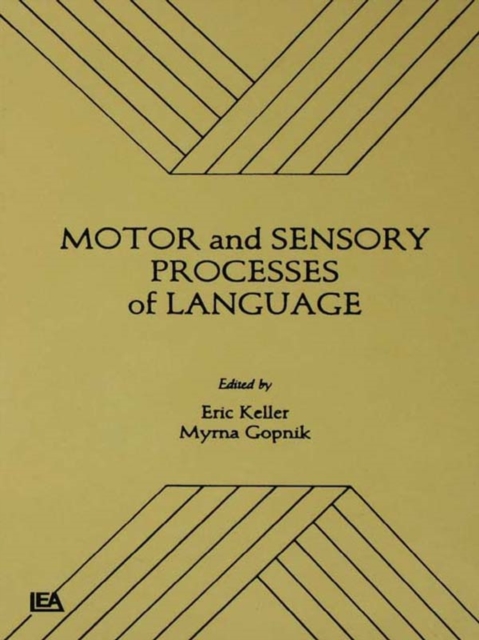 Motor and Sensory Processes of Language, EPUB eBook