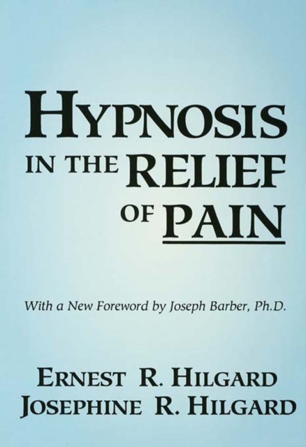 Hypnosis In The Relief Of Pain, PDF eBook