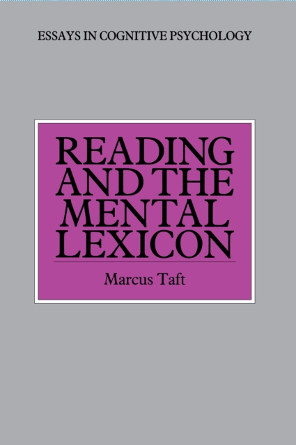 Reading and the Mental Lexicon, EPUB eBook