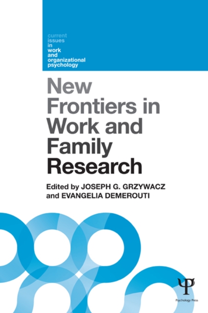 New Frontiers in Work and Family Research, EPUB eBook