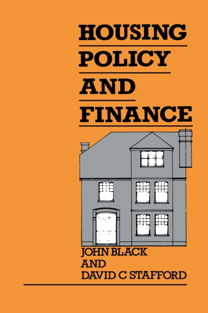 Housing Policy and Finance, PDF eBook