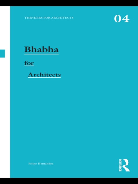 Bhabha for Architects, PDF eBook