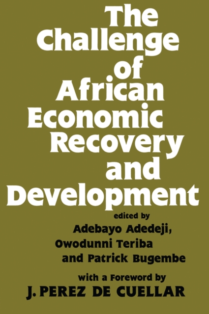 The Challenge of African Economic Recovery and Development, PDF eBook