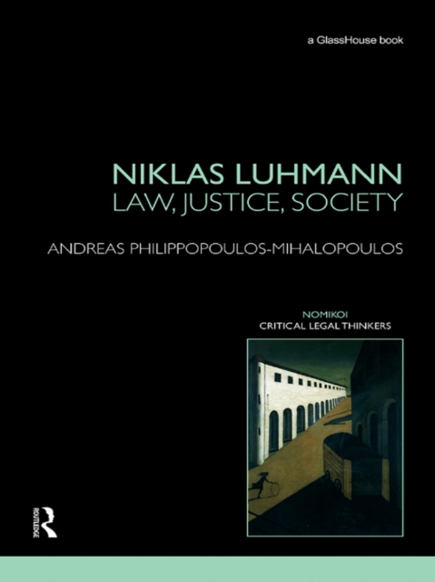 Niklas Luhmann: Law, Justice, Society, PDF eBook