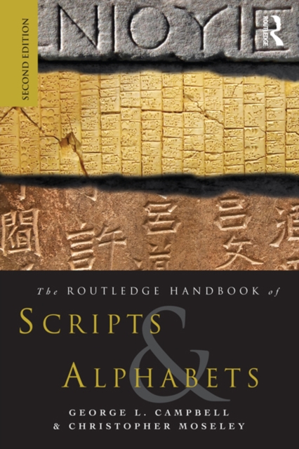 The Routledge Handbook of Scripts and Alphabets, PDF eBook